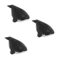 thumbnail image 4 of Hemoton 3pcs Whale Statue  Nautical Accent Decor Carved Whale Statue for Home Decor Wooden Whale Figure for Office Bedroom and Coffee Table Decoration, 4 of 8
