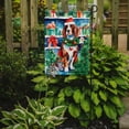 thumbnail image 2 of Welsh Springer Spaniel Christmas Garden Flag 11.25 in x 15.5 in, 2 of 5