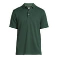 thumbnail image 6 of Ben Hogan Men's & Big Men's Performance Solid Polo Shirt with Short Sleeves, Sizes S-5XL, 6 of 7