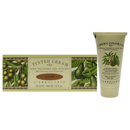 Crème Teintée - Teinte Dattes par LErbolario pour Femmes - Crème 1,6 oz