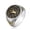 Silver Gold, variant on Men Viking Tree of Life Ring Band Stainless Steel Raven Odin Amulet Size 7-13-Silver-7