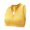 Yellow, variant on SHENGYUAN Comfy Bras for Women Bra Spring and Summer Zipper Stand Collar Fitness Vest With Chest Pad Hollowed Out Nude Sports Yoga Running Top Yellow,XL/8