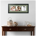 thumbnail image 2 of ArtToFrames Collage Photo Picture Frame with 3 - 6x6" Openings, Framed in Black with Basil and Black Mats (CDM-3926-1551), 2 of 8