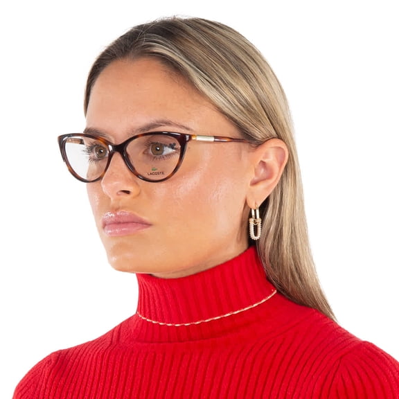 Lacoste Demo Cat Eye Ladies Eyeglasses L2952 214 54