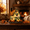 B#124, variant on Pumpkin Stone Ghost House, Vintage Resin Light-Up Fall Harvest Cottage, Summerween Decor, Light-Up Pumpkins Cottage for Indoor Fall Village Scenes Holiday Decor B