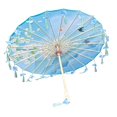 thumbnail image 4 of yuksok Chinese Umbrella Craft Silk Umbrella for Party Events Performance Dance Recitals Style K, 4 of 8