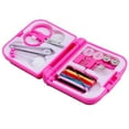thumbnail image 2 of Portable Sewing Kit Mini Travel Box Sewing Tools DIY Kits Needle Home Essentials (Random Color), 2 of 7