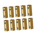 thumbnail image 3 of Kit de 10 conectores de tuercas para cables, conectores a tope de 6 AWG, empalme de terminales de conexión rápida 80A ronda, 3 of 9