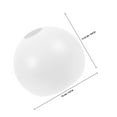 thumbnail image 2 of HEALEEP Lamp Shade That Attaches To Bulb Ceiling Light Shade White Iron 1Pack, 2 of 8