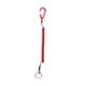thumbnail image 5 of Llavero retráctil seguro en espiral, accesorios, cordones de pesca con mosquetón para aparejos de navegación, llaves al aire libre, Kayak rojo, 5 of 9
