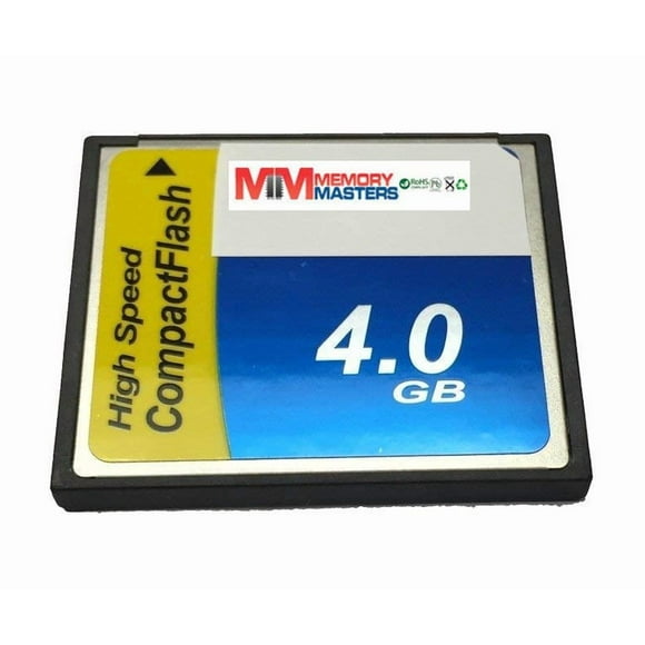 Carte Mémoire 4 Go pour Canon PowerShot A60 Compact Flash CF (MemoryMasters)