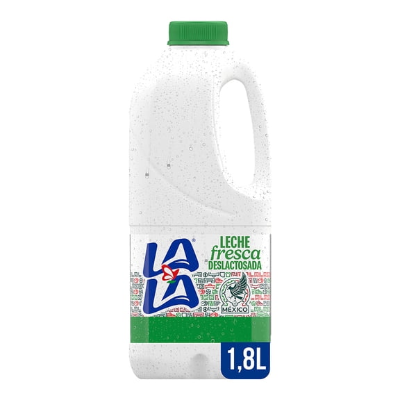 Leche fresca Lala fresca deslactosada y semidescremada 1.8 l