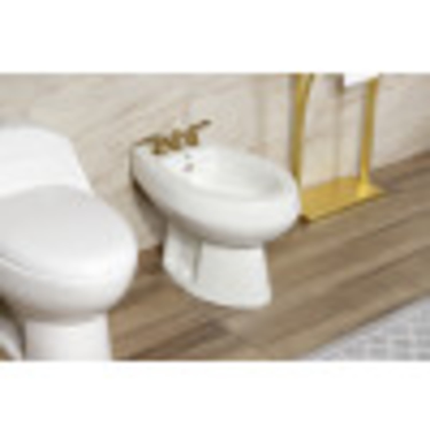 Kingston Brass KB327FL Royale Bidet Faucet, Brushed Brass