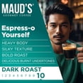 thumbnail image 5 of Maud's Espresso Roast Coffee Pods, 50ct, Dark Roast Coffee in Single Serve Pods – 100% Arabica Beans, Compatible with Keurig K Cups Maker, 5 of 6