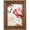 Brown, variant on Concepts 5x7 Gold Picture Frames - Set of 4 Ornate Flower Photo Frames with HD Glass, Wall/Tabletop