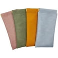 thumbnail image 1 of 4pcs Glasses Case Leather Sunglasses Pouch Squeeze Top Soft Eyeglass Case, 1 of 1