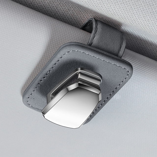 Clips para gafas de coche, parasol para coche, gafas de sol, clips para tarjetas, clips metálicos para gafas de coche, gancho para asiento