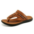 thumbnail image 5 of Ablanczoom Sandals Mens Slides Shoes Slip on Comfort Cushion Men Flip-Flops Indoor Outdoor, 5 of 7