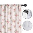 thumbnail image 4 of Pioneer Flower Floral Print Pattern Teens Curtains,Teens Insulated Curtains Set Of 2,Bedroom Essentials,Toddler Room Decor 42"x63", 4 of 5