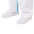 thumbnail image 3 of Traje de Protección Médica Reutilizable Antimicrobiano de 170 cm para Control de Epidemias, Modelo 500-1 L170, Material Compuesto de PTFE, Cierres Plásticos, Lavable, Talla L, Color Blanco, Incluye, 3 of 7