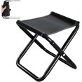 thumbnail image 1 of Folding Camping Stool - Foldable Camping Chair With Carry Bag - Large Load Capacity Camping Seat For Outdoor Walking Hiking Fishing, 1 of 5