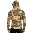 thumbnail image 7 of Havenx Upf 50+ Fishing Jackets for Men Camo Long Sleeve Full Zip Coat Thumbhole Hooded Hoodie Jacket Fishing Casual Summer Lightweight Hiking Blouse,Earthy Yellow M, 7 of 7