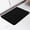 Black, variant on Chenille Bath Rug 20"x32", Rubber Back Quick Dry Washable Microfiber Bathroom Mats,Grass Green
