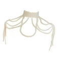 thumbnail image 6 of Shoulder Necklace Body Chain Body Jewelry for Music Festival Party Halloween, 6 of 7
