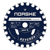 Norske NCSBP287 Reversa Cut Thin Kerf Framing Saw Blade, 5-3/8" x 24T