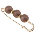 thumbnail image 1 of Broche de seguridad Perlas de de Imitación, Hierro, ABS Perla, 6 Colores Seleccionables - Café Sunnimix Alfiler de Safty Pin, 1 of 8