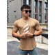 thumbnail image 5 of Camiseta de manga corta para hombre, ropa deportiva para correr, de malla, de entrenamiento, Tops de alta calidad, 2023, 5 of 5