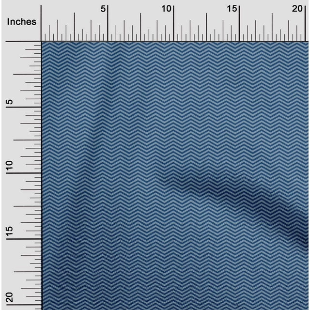 oneOone Viscose Jersey Fabric Chevron Geometric Print Fabric By The Yard 60 Inch Wide