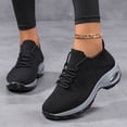 thumbnail image 2 of Fsqjgq Espadrilles pour Femmes à Lacets Chaussures de Course pour Femmes Espadrilles de Marche Confortables Chaussures Décontractées en Maille Chaussures de Travail, 2 of 9