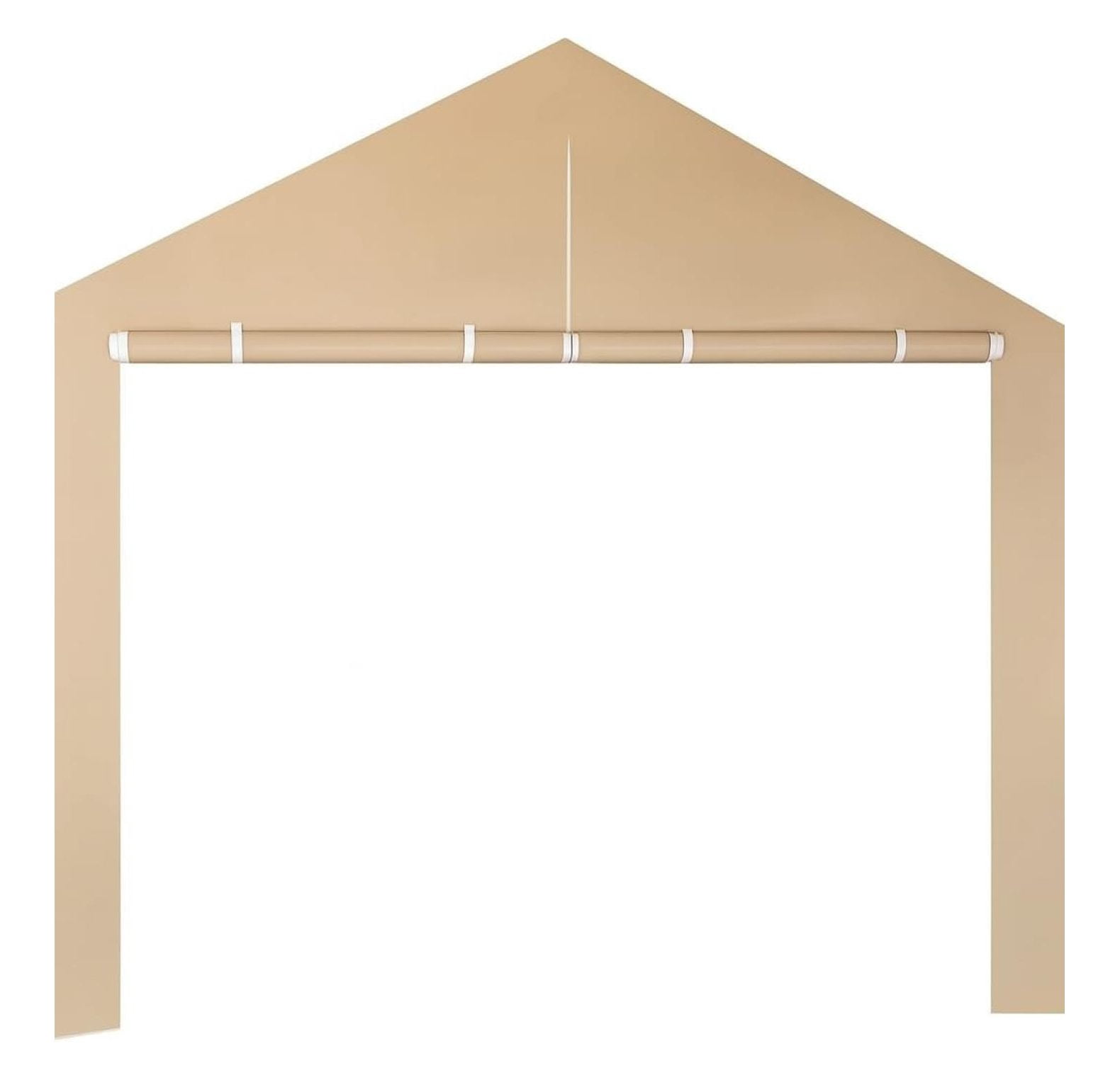 10X20 Canopy Tarp Carport (Front Panel)