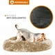 thumbnail image 5 of Cama para Perros Cama para Mascotas Antiestres Redonda Esponjosa Cómoda Afelpada Small, Beige), 5 of 8