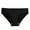 Black, variant on Jiaroswwei Mid-rise High Elastic Smooth Hip Lifting Women Briefs Simple Ice Silk Seamless Panties