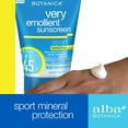 thumbnail image 5 of Alba Botanica Very Emollient Sport Mineral Sunscreen SPF 45-4 oz, 5 of 5
