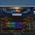 thumbnail image 2 of Gaming Mouse Pad,Golden Mountain Large Desk Mat, Extended Big XL Desk Pad, Long Computer Keyboard Mousepad with 3mm Non-Slip Base and Stitched Edge for Home Office, 31.5 x 11.8 Inch, 2 of 6