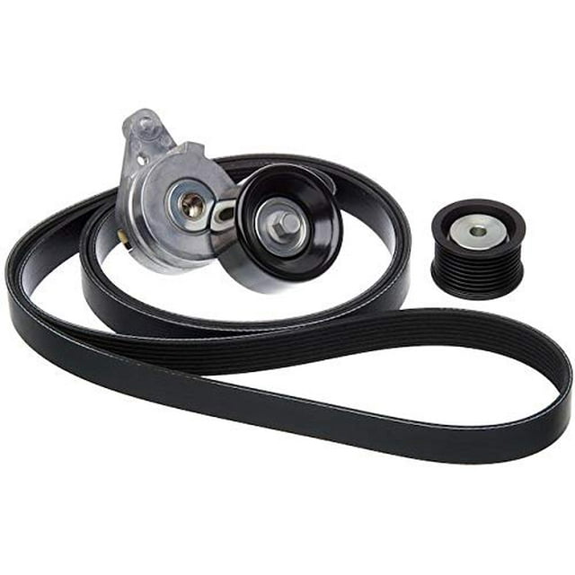 Marketplace Auto Parts Serpentine Belt Drive Component Kit - Compatible with 2007-2018 Toyota Tundra