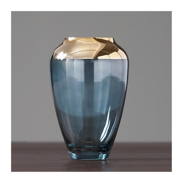 Florero de cristal decorativo, moderno, simple, transparente, creativo, arreglo floral, muebles for el hogar y la sala de estar