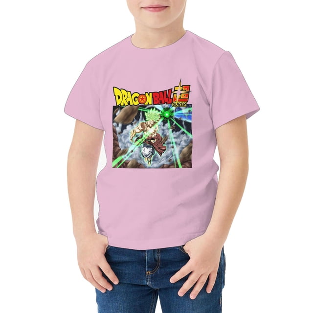 Camiseta Algodón de DBZ para niños