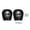 C, variant on Mecorevxz 2 Pcs Halloween Scary Pumpkin Clown Car Headrest Covers Horror Ghost Evil Grinning Pumpkin Face Automotive Seat Head Rest Protector Spooky Gothic Car Interio,Halloween Decorations(B)