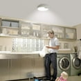 thumbnail image 3 of TOOWELL Motion Sensor Ceiling Light Battery Operated Indoor LED Closet Light 300LM White, 3 of 7