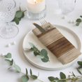 thumbnail image 3 of Cloth Napkins Set of 4 - 20x20 Inches, Brown Wood Grain Washable Reusable Table Napkins, Ombre Rustic Retro Wooden Plank Soft & Absortbent Dining Napkin for Party Wedding Hotel Restaurant, 3 of 8