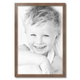 thumbnail image 2 of ArtToFrames 20x30 Inch Light Walnut Picture Frame, This Brown Wood Poster Frame is Great for Your Art or Photos, Comes with 060 Plexi Glass (4851), 2 of 8