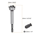 thumbnail image 2 of Uxcell 2 Pieces Forstner Drill Bit 20mm (25/32") Dia 1/4" Hex Shank Multi-Tooth Wood Hinge Drill Bits, 2 of 7
