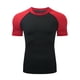 thumbnail image 5 of Ceisia Men's Compression Raglan Sleeve T-Shirt High Elastic Quick Dry Athletic Crew Neck Top Gift, 5 of 5