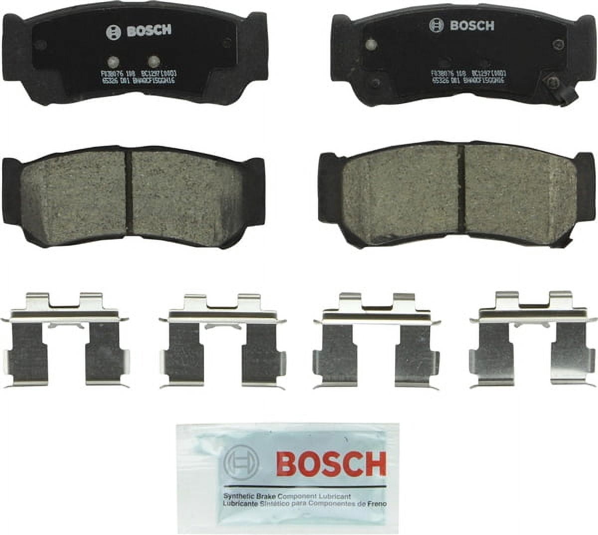 Bosch BC1297 Bosch QuietCast Brake Pad Ceramic Brake Pads