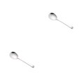 thumbnail image 3 of Yuarrent Cuchara de acero inoxidable para café, té, sopa, arroz, postre, cuchara para crema, cocina, utensilios de cocina para de comedor, Cuchara 2Conjunto, 3 of 6