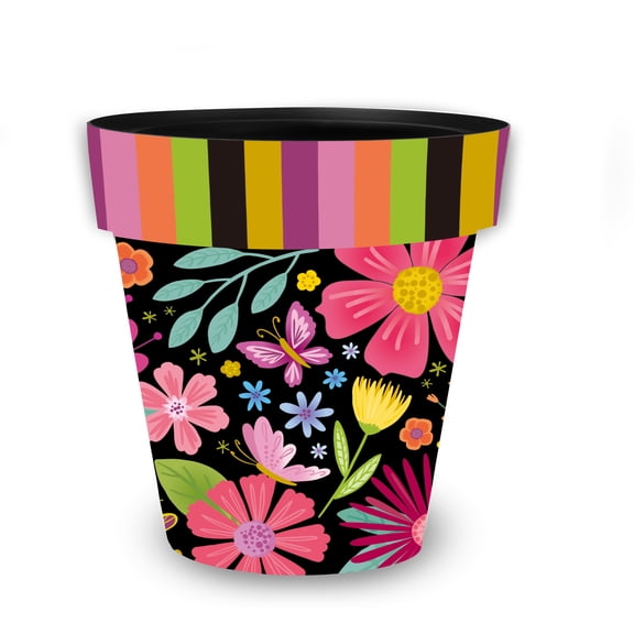 Briarwood Lane Spring Planter 11.75" x 11" x 11" Spring Fling Medium For Spring Planter
